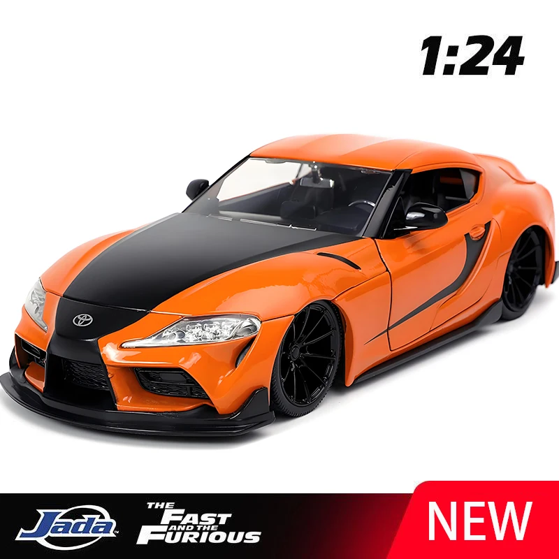 

JADA 1:24 Fast & Furious F9 Toyota Supra 2020 Alloy Car Diecasts & Toy Vehicles Car Model Miniature Scale Model Car For Children