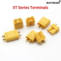 XT Series Connector Plug XT30 XT60 XT90 Bullet Welding Terminal Suit for RC Lithium Polymer Battery Model Aircraft Accessories