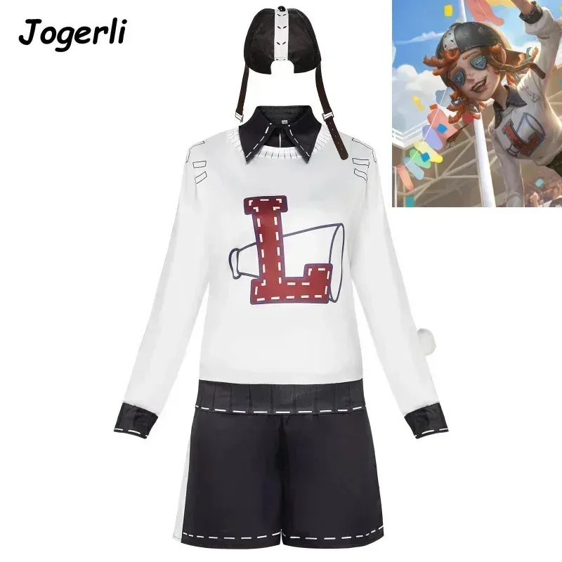 Jogerli Identity 5 أزياء تنكرية للناجي المشجع زنبق باليل كوس بدلة قماش #3