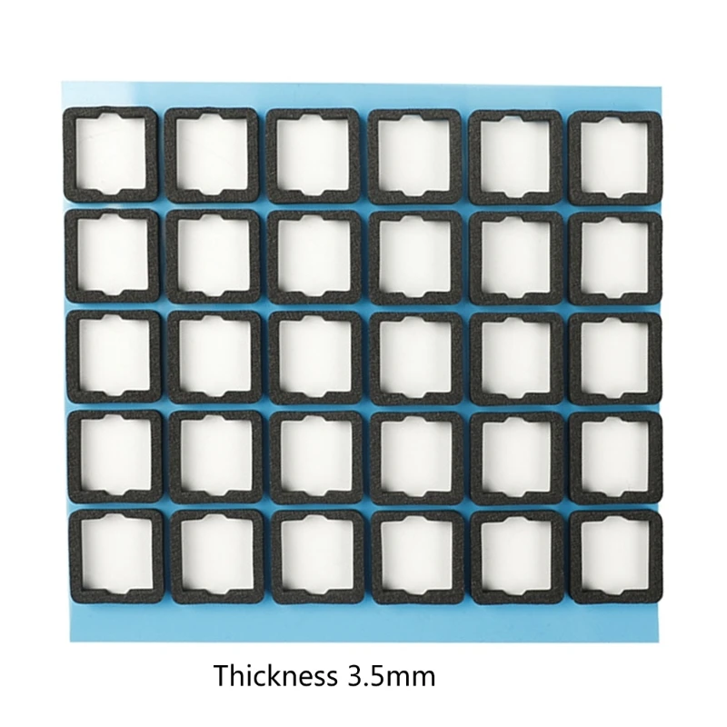 120Pcs Mechanical Keyboard DIY Switches Sound Dampeners Sheet DIY Switches
