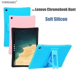 Hülle für Lenovo Chromebook Duet CT-X636 10,1 Zoll Tablet-Abdeckung, weiche Silikon-Funda-Hülle für Lenovo Duet Chromebook CT-X636F X636N