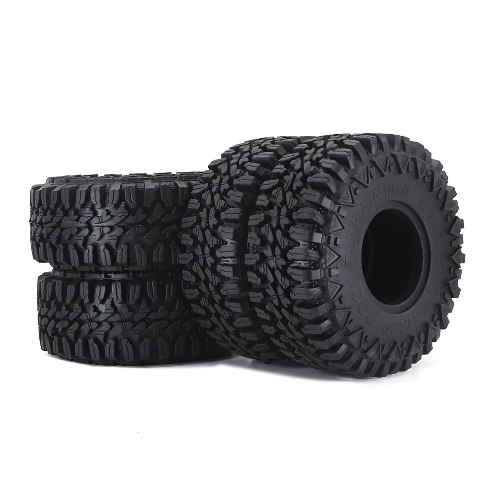 4pcs Diamond Tires 110mm*45mm Mud Terrain 1.9\