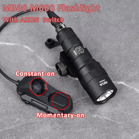 Surefir M300 M600 Flashlight With AXON Dual Function Remote Pressure Switch Fit 20mm Rail Hunting Tactical Airsoft Light