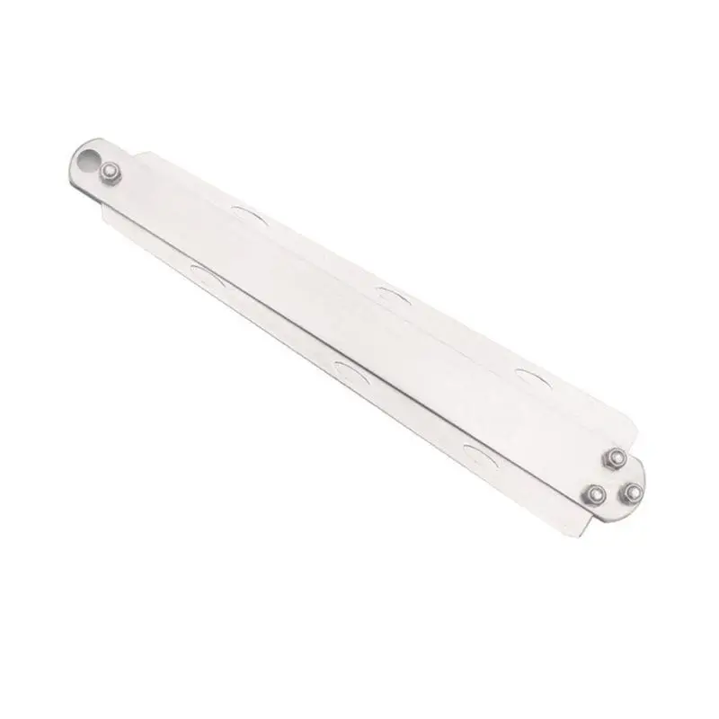 652F Folding Weed Blade Weed Cutter Stainless Steel Aquatic Weed Cutter Serrated Blade for Cutting Fishing Grass