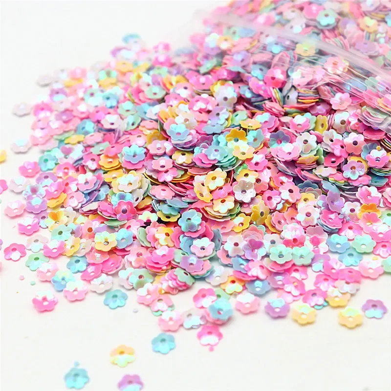 100-200g paillettes multicolore di colore misto 3-10mm pentagramma a forma di cuore paillettes multi-forma paillettes curve accessori artigianali