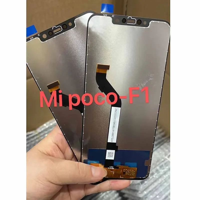 

ЖК-дисплей с сенсорным экраном и дигитайзером в сборе для Xiaomi Poco F1 M1805E10A