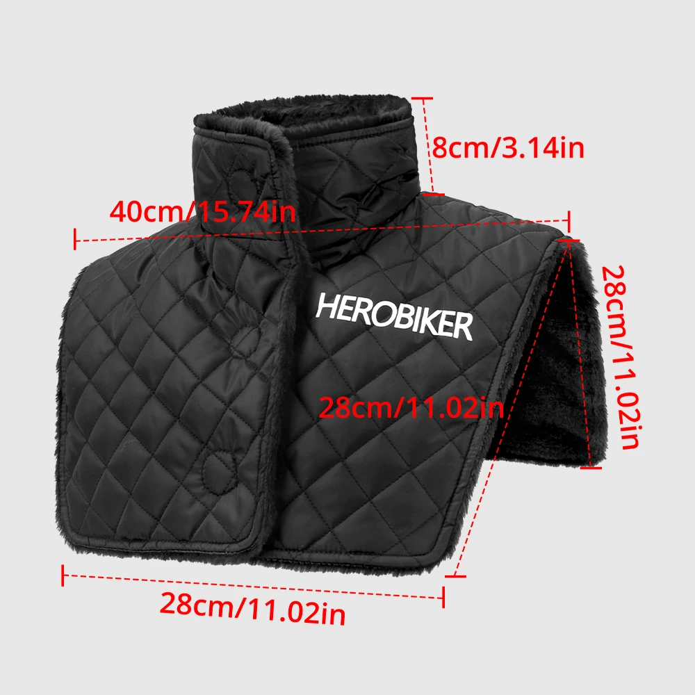 Motorcycle Winter Thick Neck Warm Scarf Waterproof Skiing Bicycle Hiking Scarf Warm Collar Winter Warm Motorcycle Equipment