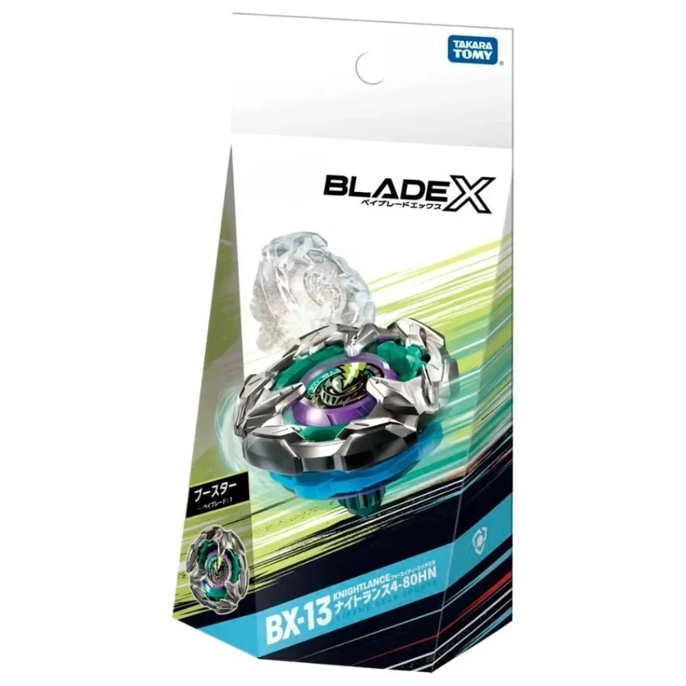 

BX-13 Booster Knight Lance 4-80HN Original Takara Tomy Bey X