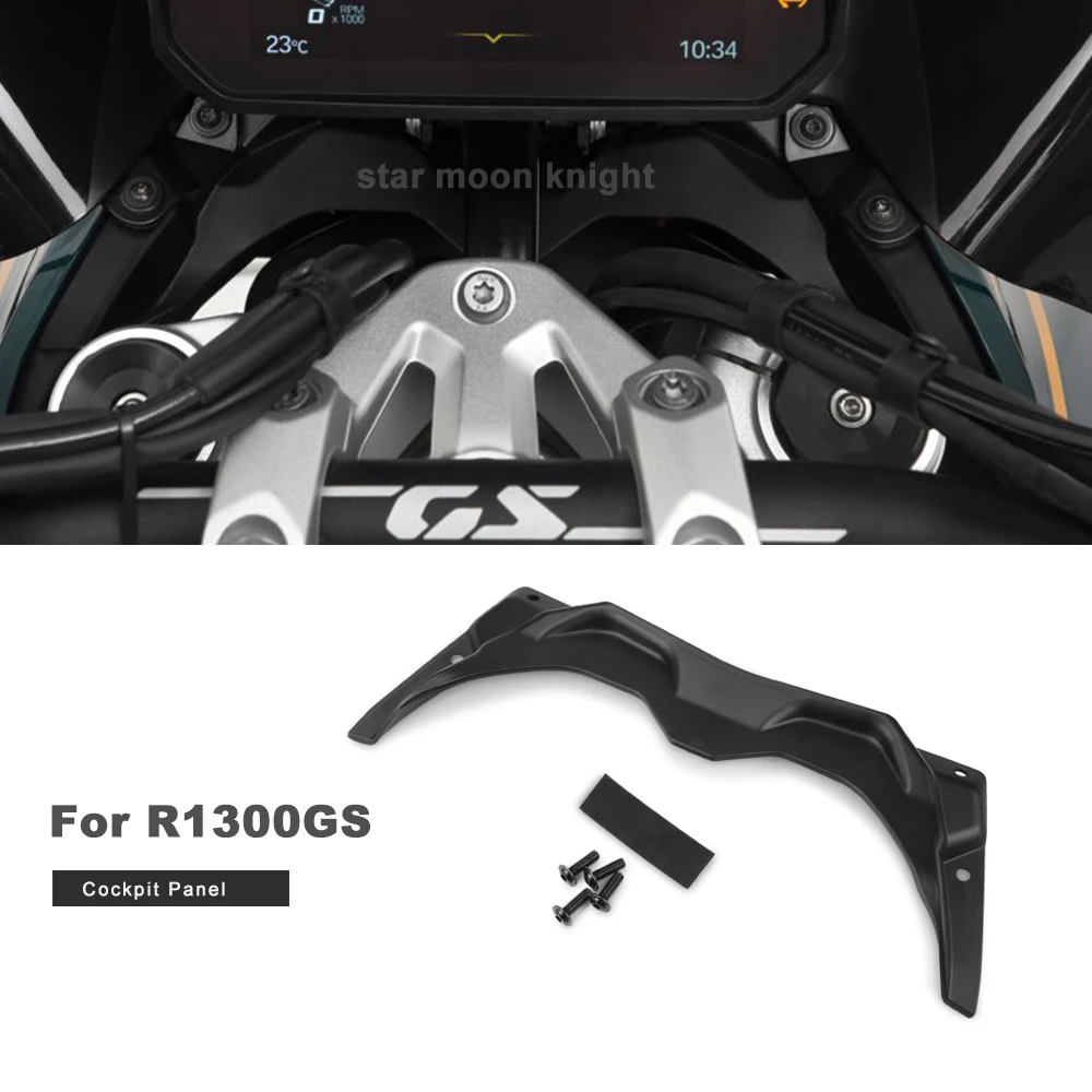 Motorcycle Cockpit Panel Fairing Deflector Updraft Forkshield For BMW R1300GS R 1300 GS 2023 2024 Accessories