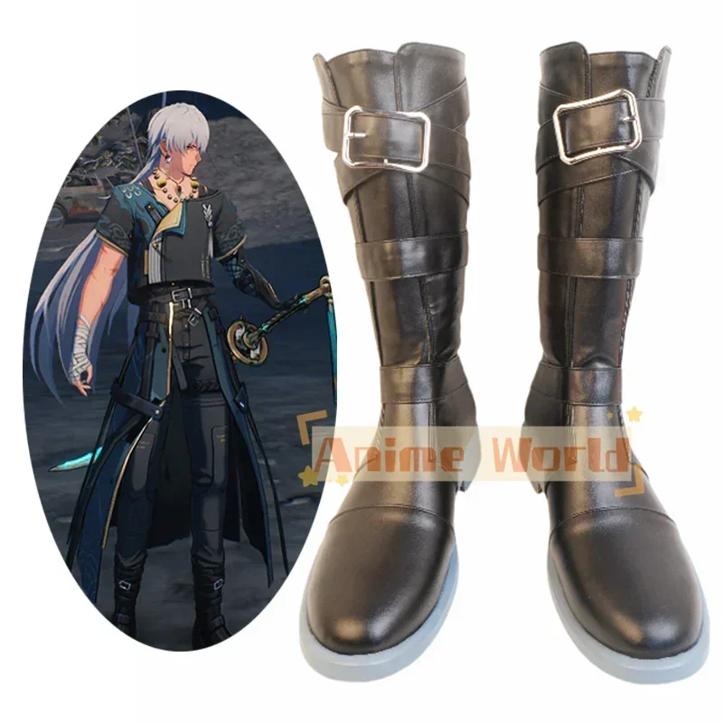 

Wuthering Waves Geshu Lin Cosplay Shoes Boots Custom Made Halloween Carnival Christmas