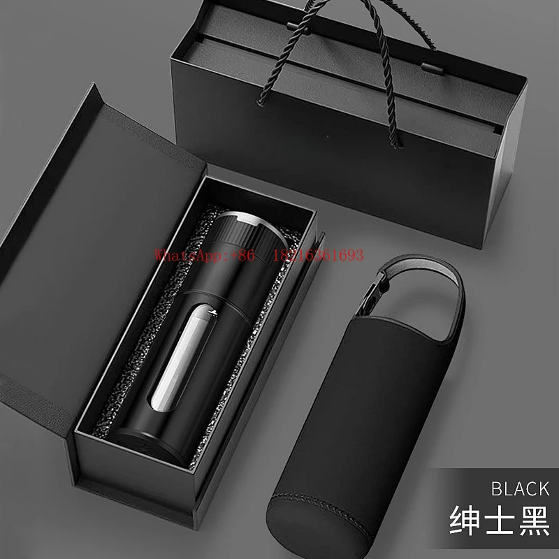 New Portable High-temperature Resistant and Anti Drop One Click Male and Female Tea Separation Cup