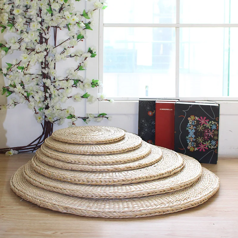 Ultra-thin Round Cushions, Multi-size, Seat Cushion, Futon, Yoga, Floor, Tatami, Chair, Home Sofa Decoration, 1.5cm