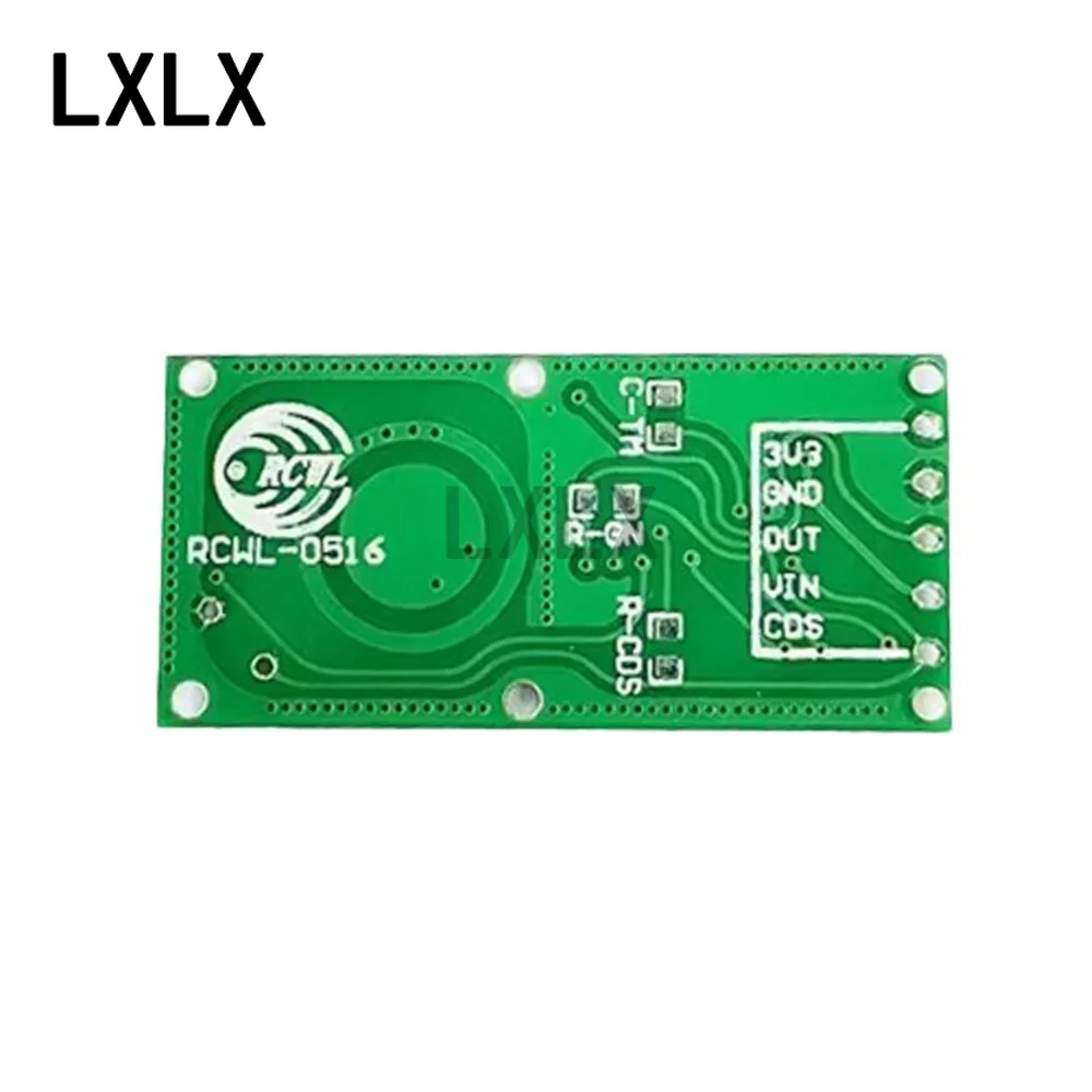 5PCS RCWL-0516 Microwave Radar Sensor Switch Module Human Sensor Module Intelligent Sensor Detector