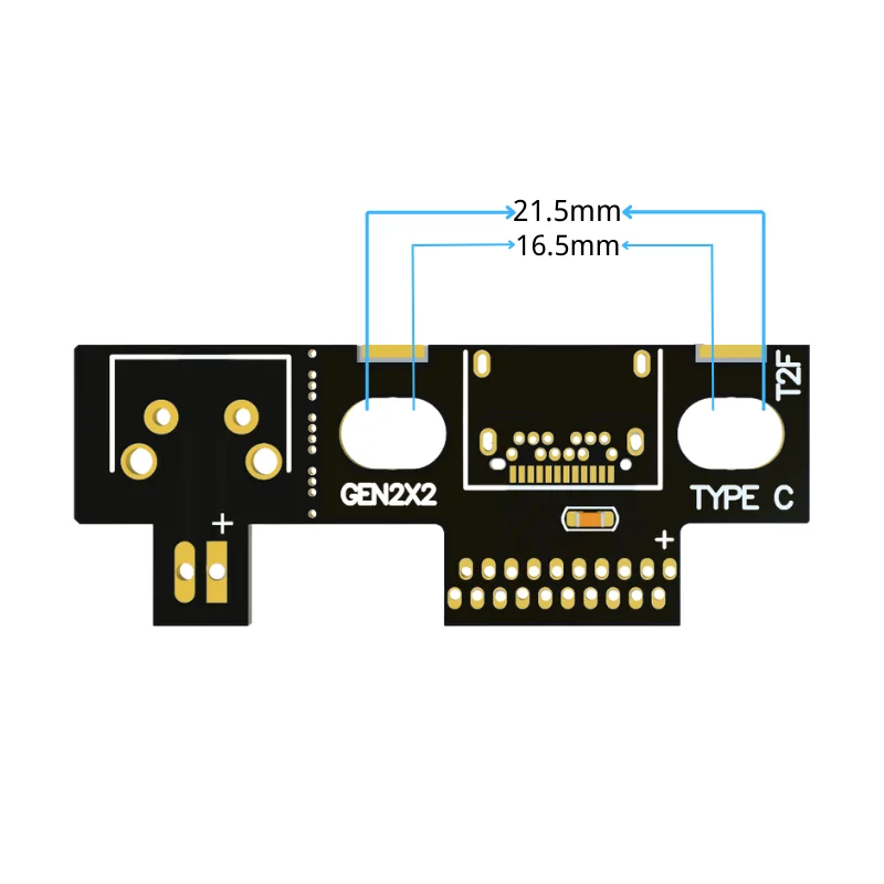USB 3.2/3.1 Gen 2 Full-featured Extension Cable Type E To Type C Interface Front-panel  Motherboard 10G High-speed Right Angle