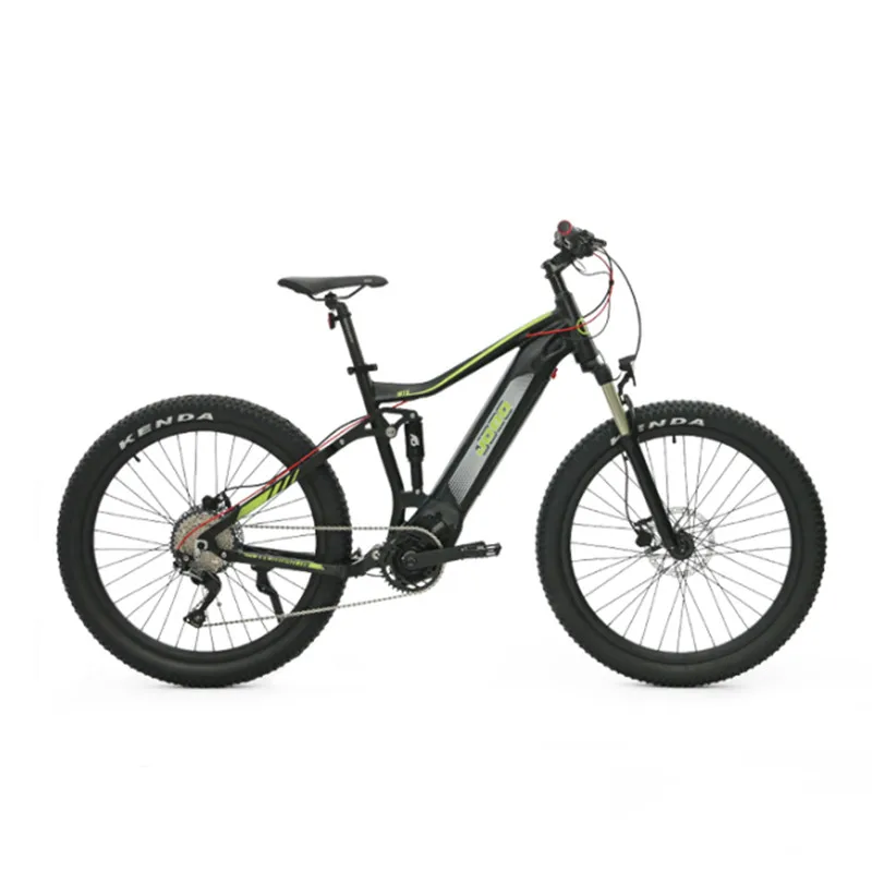 

STLF Custom Hot Sale Off-road 48V 14AH Lithium Cell Fat Tire Electric Bicycle Full Suspension Electric Mountain Bike