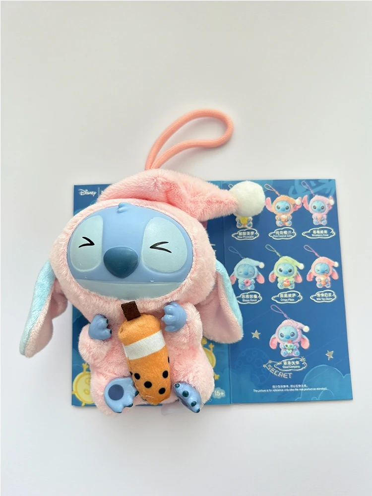 Zabawka Stitch Seria Jedz Coś Przed Snu Blind Box Mystery Box Figurka Anime Stitch Lalka Zawieszka Ozdoby Prezent Świąteczny dla Dzieci