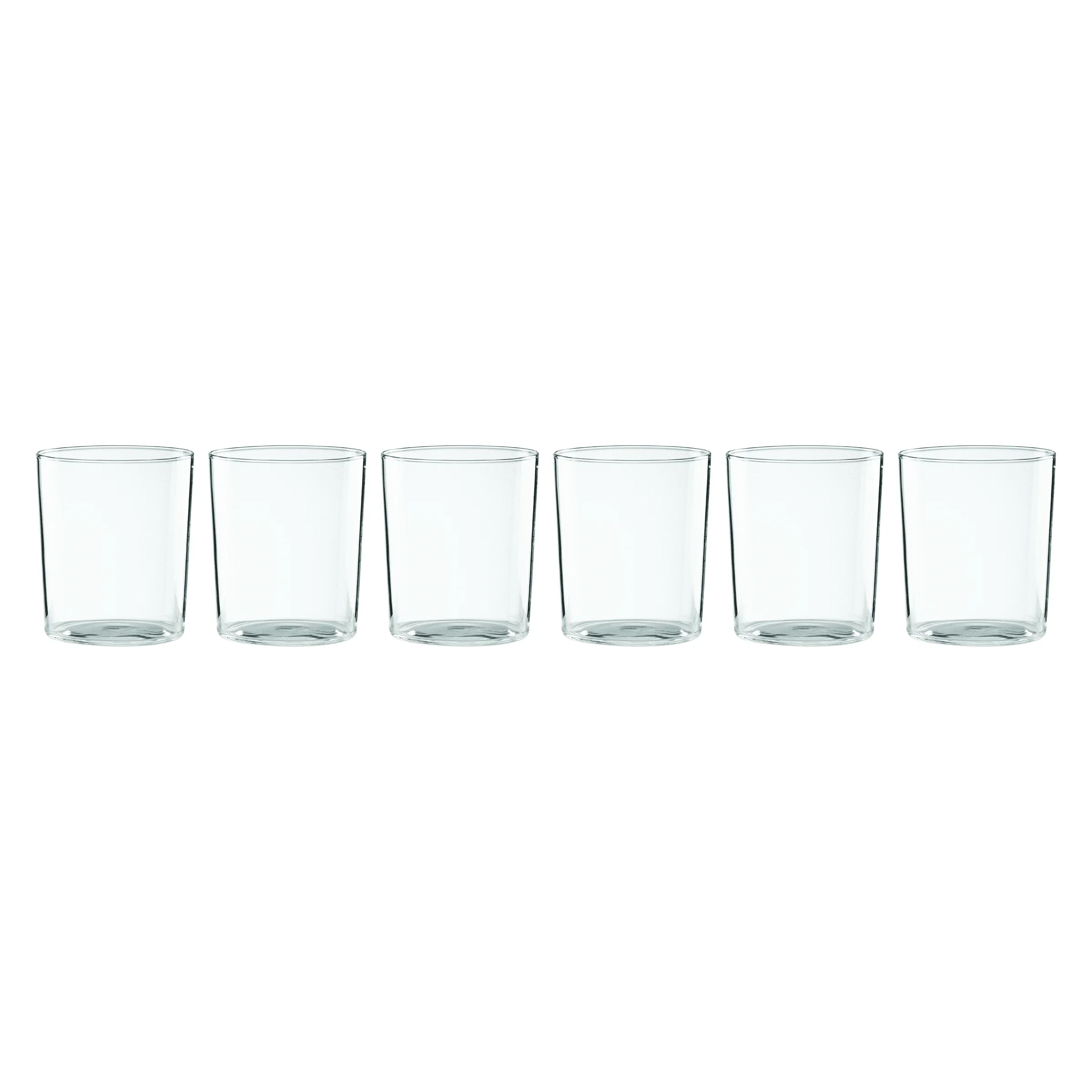 

16 oz Stackables Clear Tall Glasses (Set of 6)