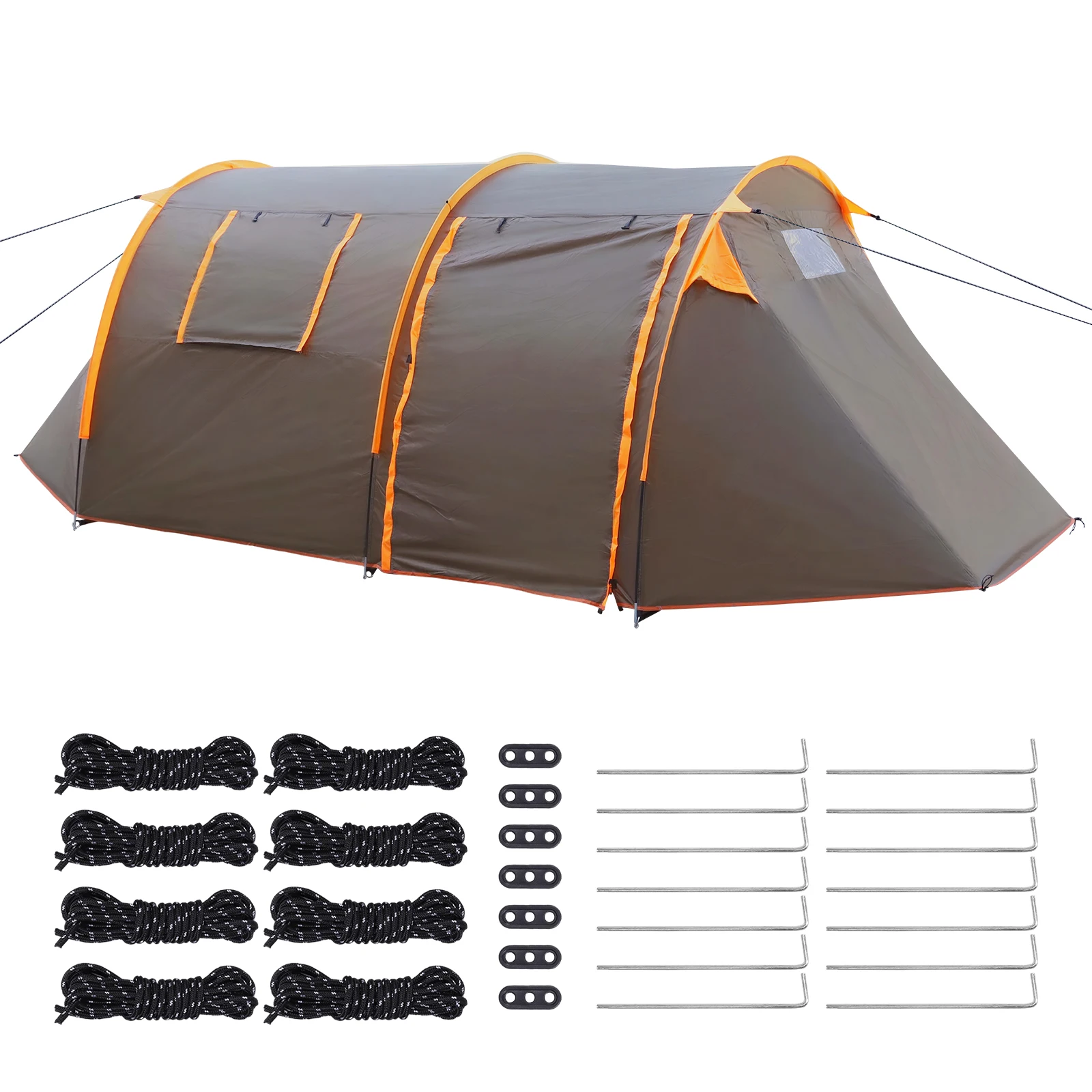 

Oxford 2-Person Bikepacking Tent Windproof Backpacking Tent Rainproof Lightweight Tent for Camping Hiking Cycling