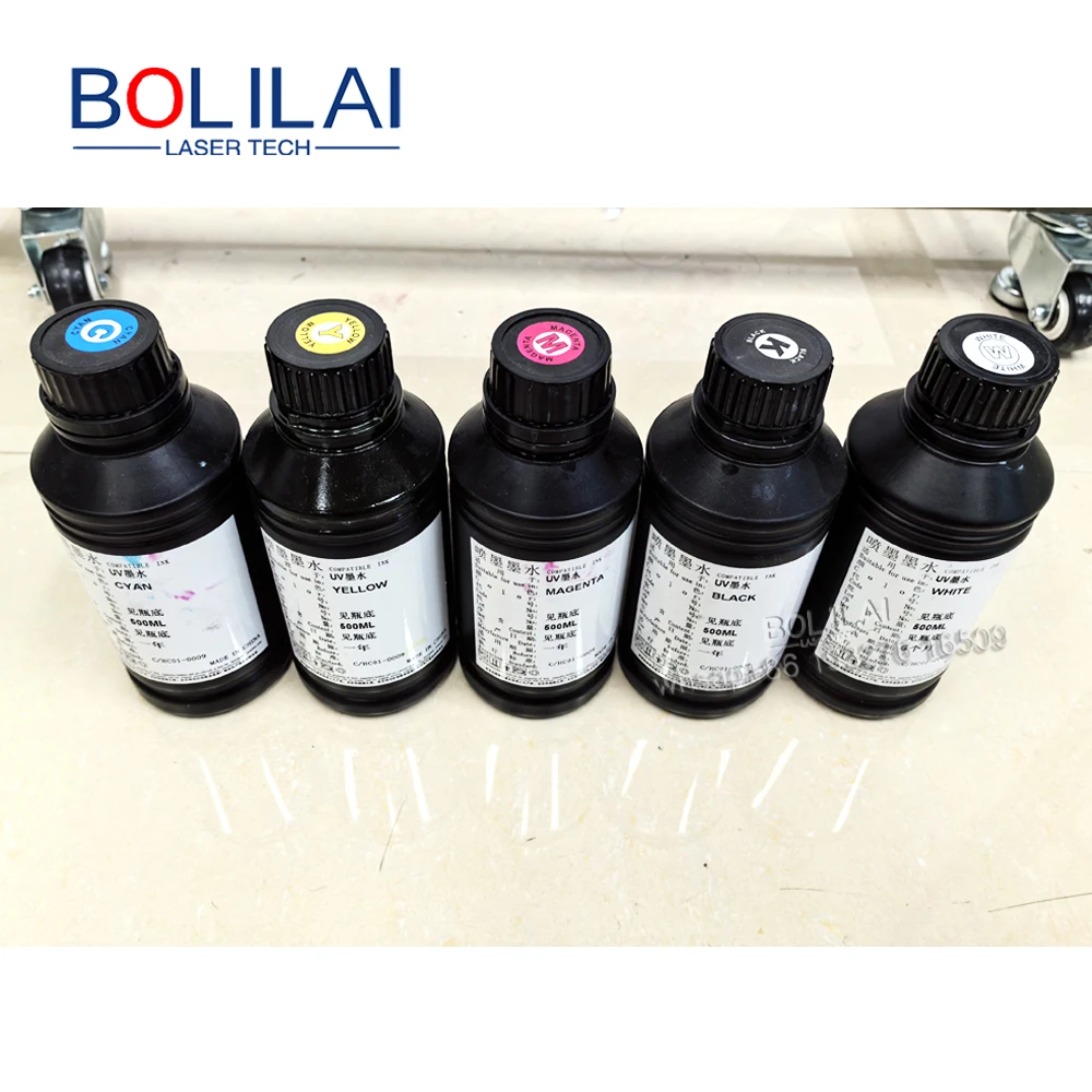 LED UV Ink For Epson L800 L805 L1800 R290 R330 1390 1400 1410 UV Printer Ink UV Varnish Gloss Ink Hard INK Soft