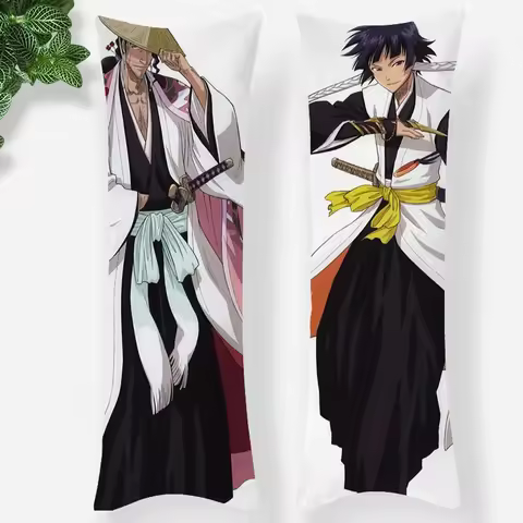 BLEACH Anime Dakimakura Hugging Body Pillow Case DIY Custom Throw Cushion Pillow Cover 7 Sizes