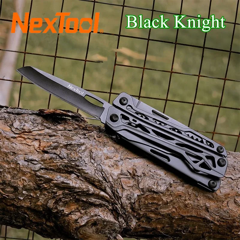 

NexTool Black Knight с дополнительной оболочкой из кайдекса 11 в 1, многофункциональные плоскогубцы, складные ножницы для выживания на открытом воздухе, ручной многофункциональный инструмент