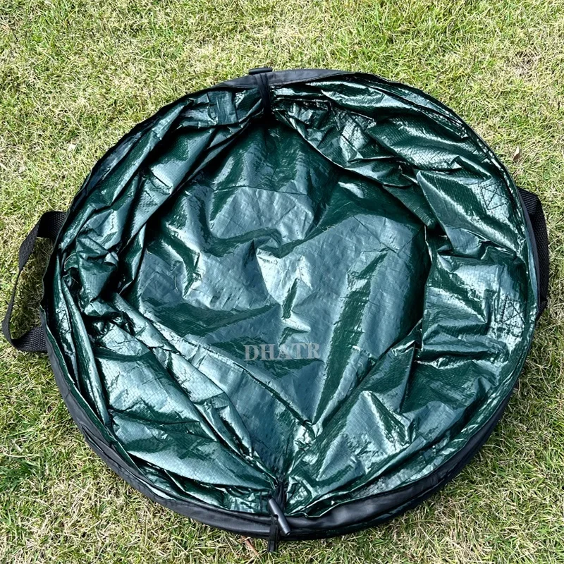 Multi Purpose Reusable Medium Duty Green Deciduous Bag Waterproof Leaf Waste Garden Bag PE Trash Bag For Garden&Outdoors