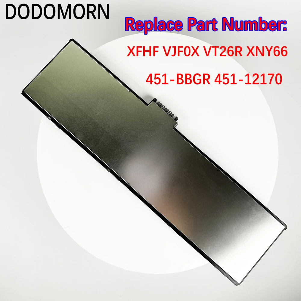 DODOMORN nueva batería de ordenador portátil HXFHF para DELL Venue 11 Pro 7130 7310 7139 VJF0X 36WH de alta calidad con número de seguimiento