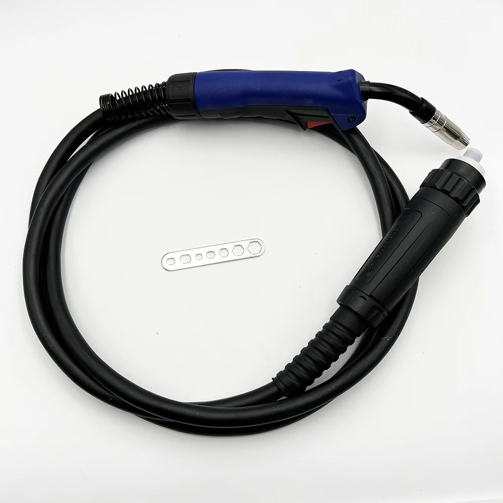 

180A MB15 15AK 15 AK 16 Feet 5m Welding Torch Gun Air-cooled Euro Connector MIG MAG Welding Machine Welder 1pcs Binzel BW Style