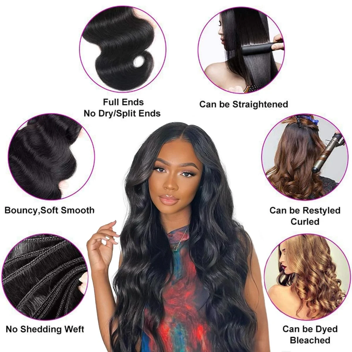 12A Bundles Human Hair Body Wa - Sewing Lab 评论和价格
