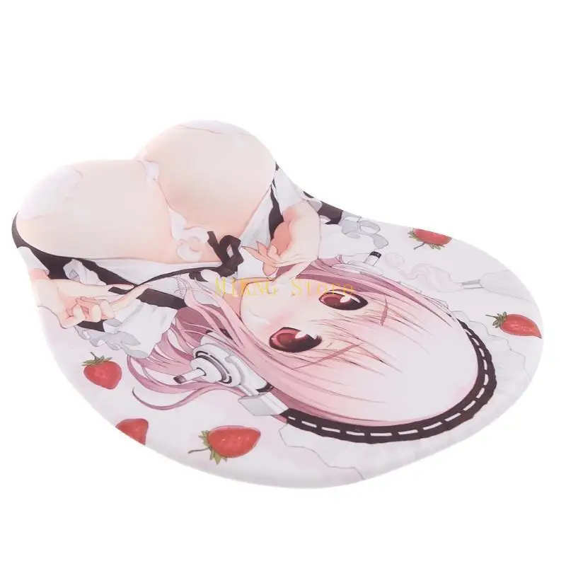 Big Big Boobs Silicone Wrist Rest Suver