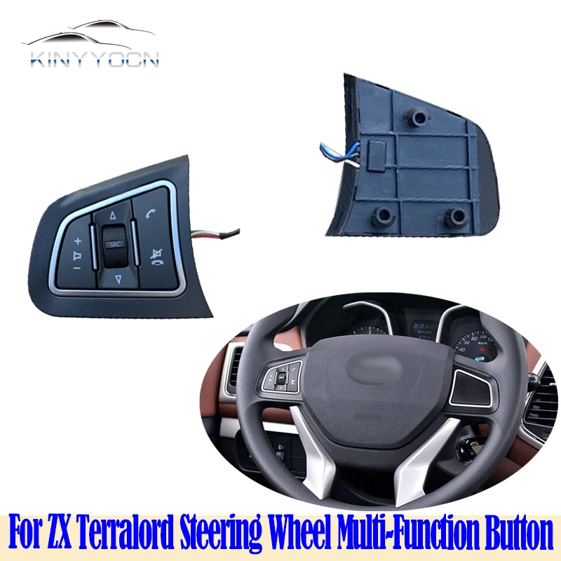 

For ZX Terralord Multi-function Steering Wheel Constant Speed Cruise Audio Volume Control Switch Button