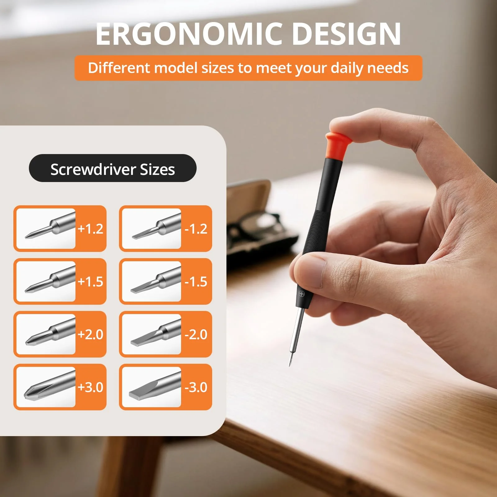 Eyeglass Repair Tool Kit with Screws Nose Pads Tweezers Cleaning Cloth and Precision Screwdriver for Eyeglasses Sunglasses - view 5