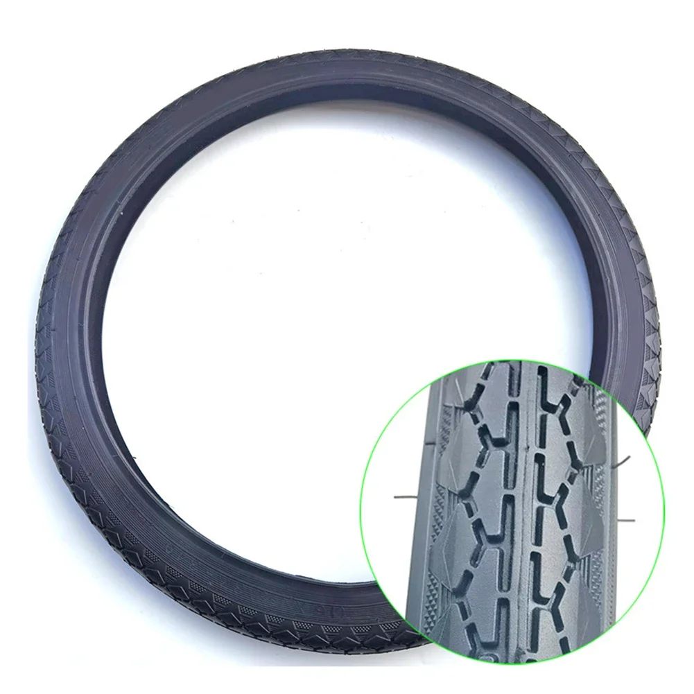16 Inches Folding Bike Steel Belted Rubber Tire For Brompton Anti-slip Wear-resistant Explosion Proof Tire Cycling Replace Parts