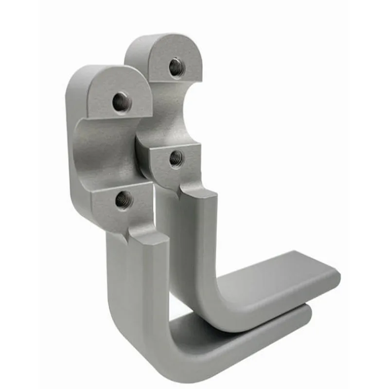Custom Made Aluminum Laser Cutting Motorcycle Handlebar Storage Hook Bag Hanger Metal Product