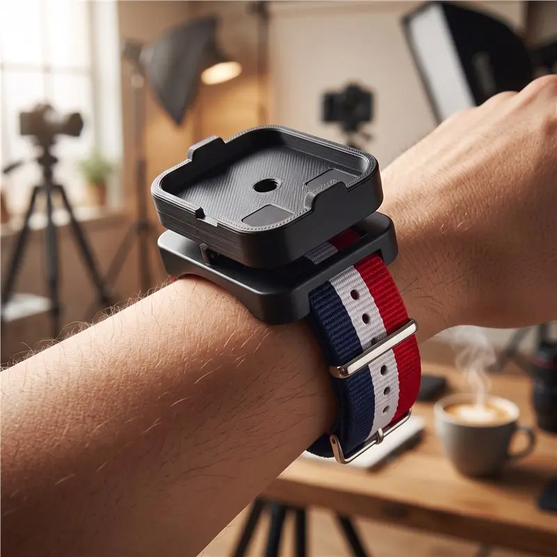 A93PHOT! Frame Tap Mount Remote Control Frametap Holder For DJI Pocket 4 Pro/Mobile 8P Adjustable Wrist Strap