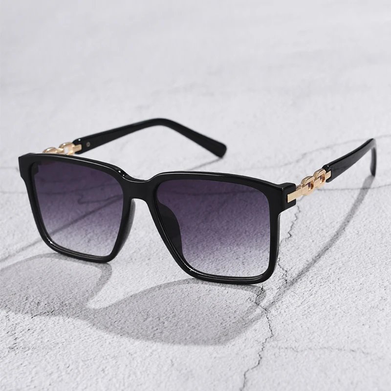 Hiking Camping Cycling Fashion Womens Anti Light Glasses Square Style Glasses Accessories Gradient Lens Anti-UV400 Eyeglasses