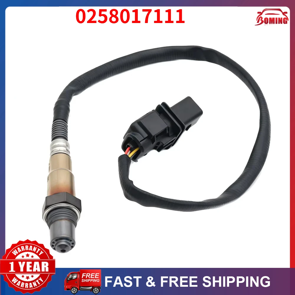 0258017111  NEW Air Fuel Ratio Lambda O2 Oxygen Sensor 55204005 For Alfa Romeo 156 Sportwagon Gt 159 Sportwagon Brera Spider