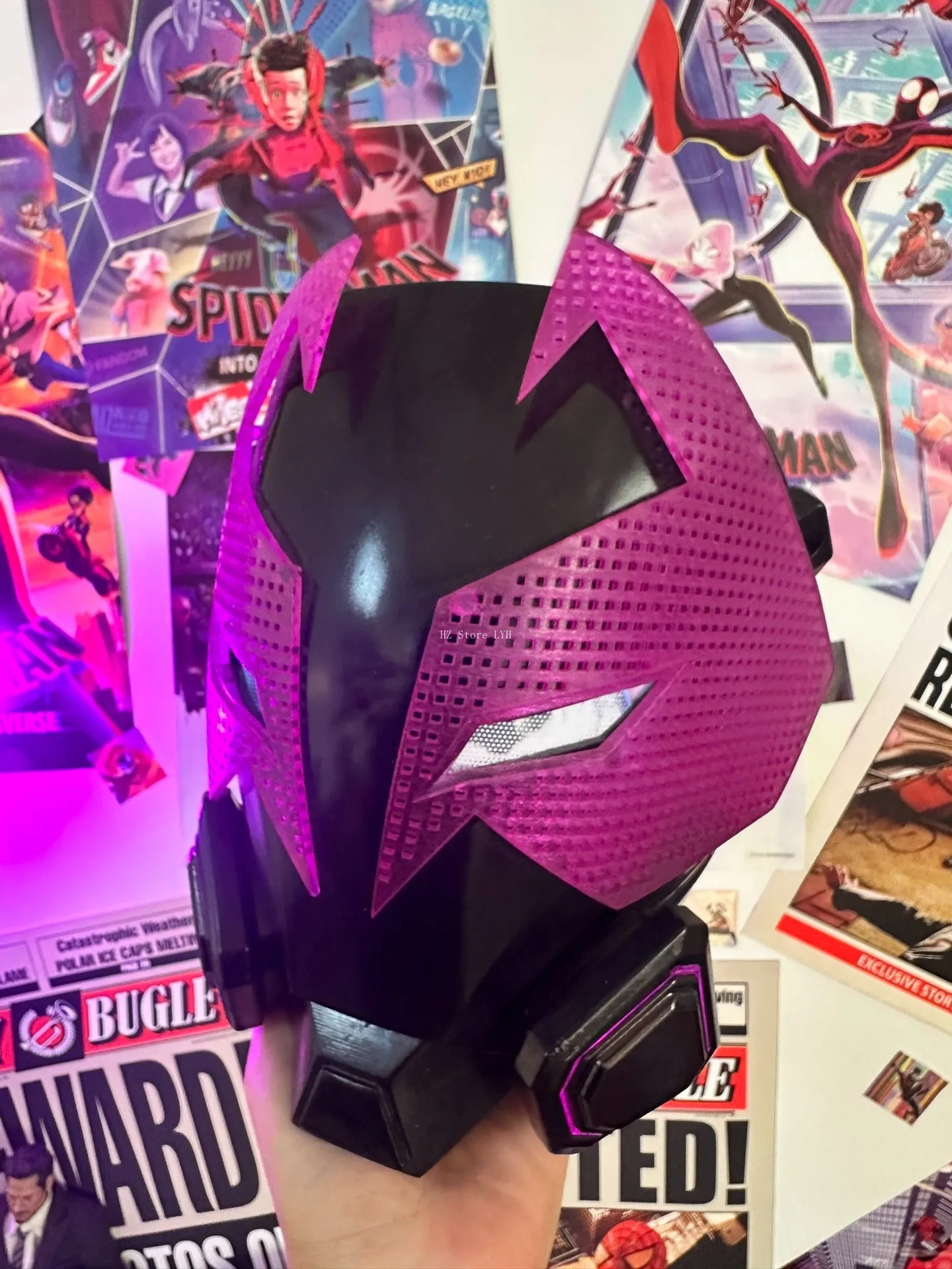 アース-42 マイルズ マスク ライトアイズ付き スパイダーマン