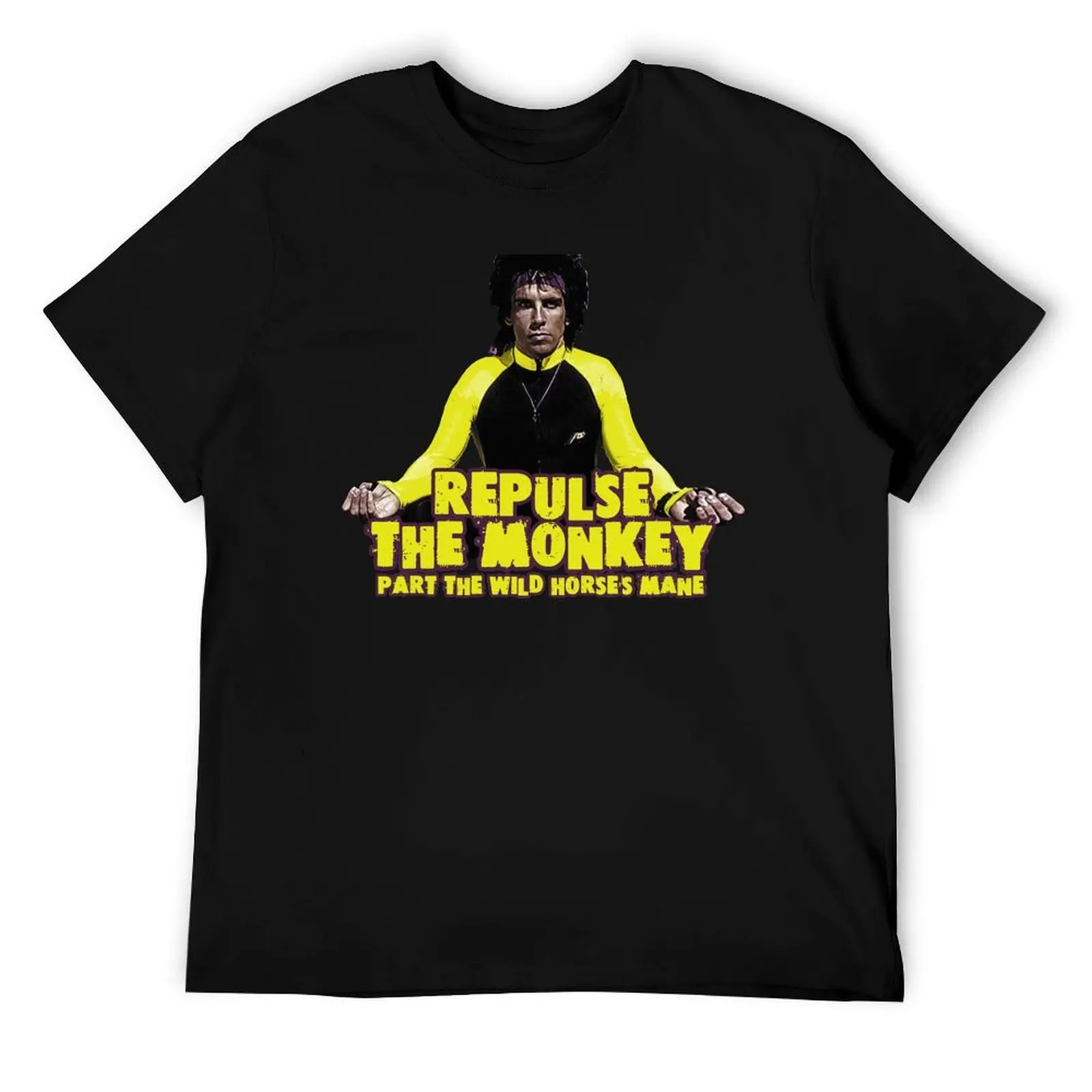 

Repulse the Monkey T-Shirt t shirts for man cotton soft black cotton t-shirt plain for man package T-Shirt