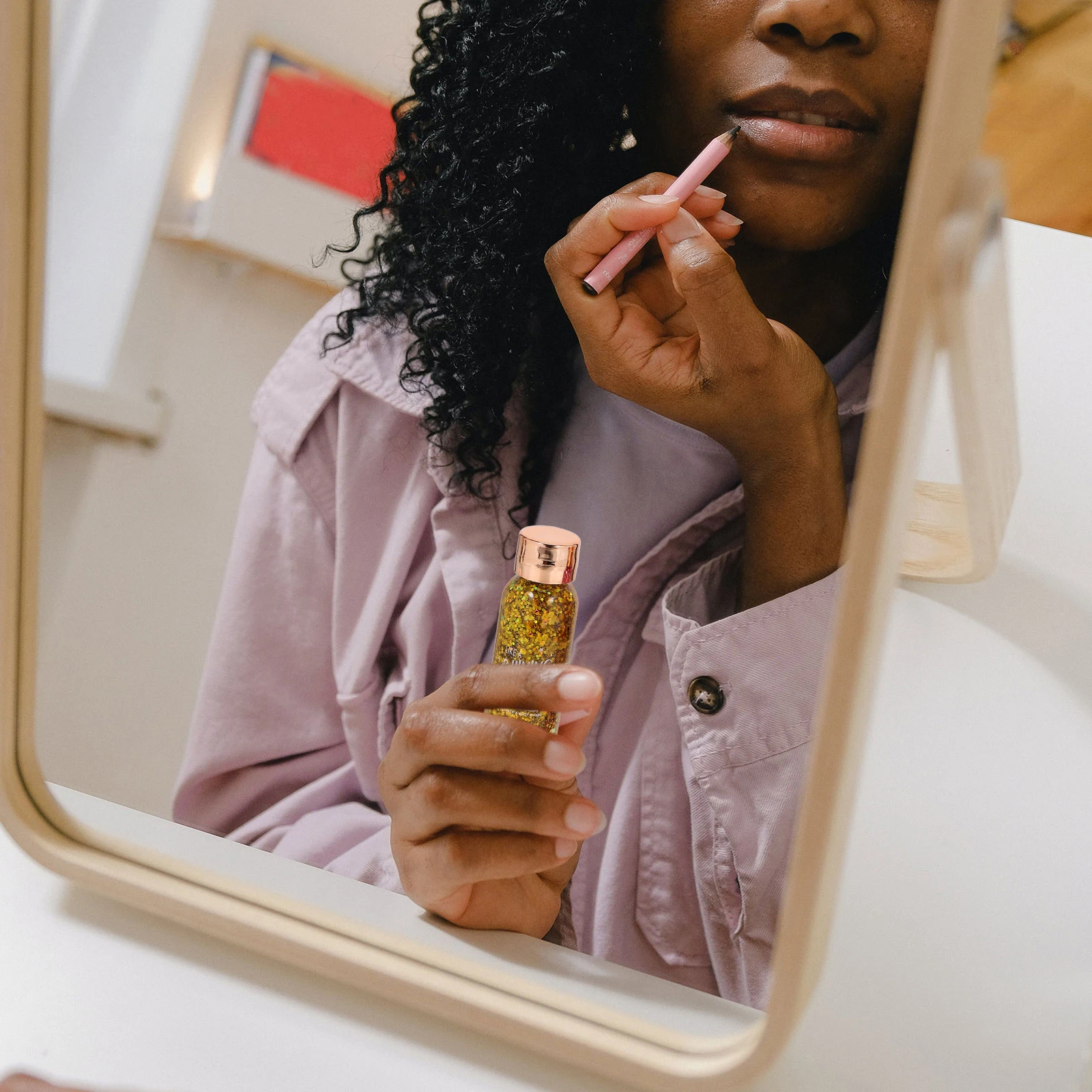 5Pcs Shining Body Gel Sequin Infused Lotion for Radiant Skin Texture Enhancer Glitter Eyeshadow Base Decorative Cream