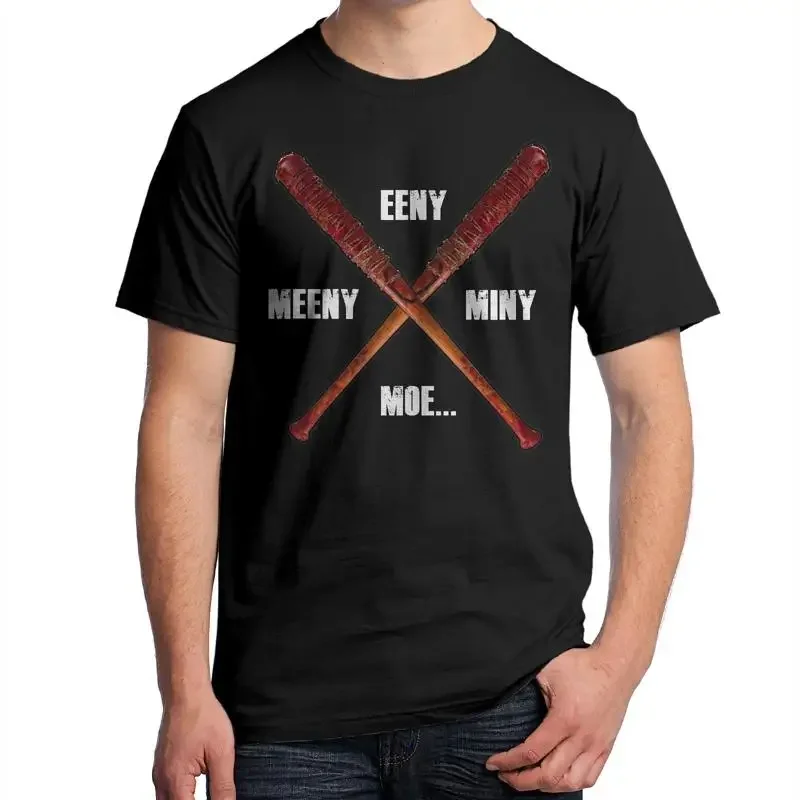 Camiseta Walking Dead Lucille Eeny Meeny Miny Moe Bate de Negan 3209