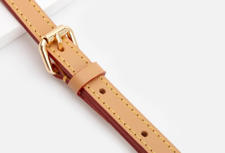 CRAZYSMITH Genuine Leather Bag Strap Replacement For LV Diane Bag Crossbody Handbag Adjustable Shoulder Belts DIY Accessories