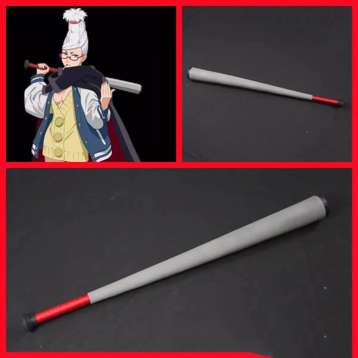 Seiko Ayase Cosplay Anime Dandadan Roleplay PVC EVA Props For Halloween Christmas Cos Baseball Bat Accessory Props Customized
