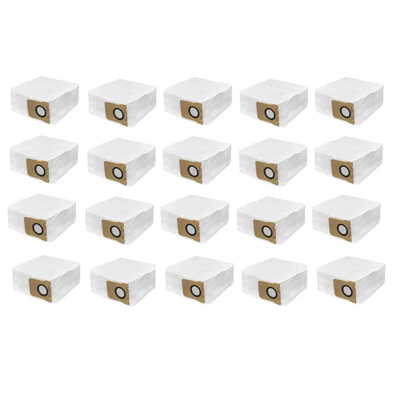 Dreame L20 Ultra/X20 Pro 로봇 진공 부품 먼지 봉투 예비 부품 액세서리 용 A05G-20Pcs