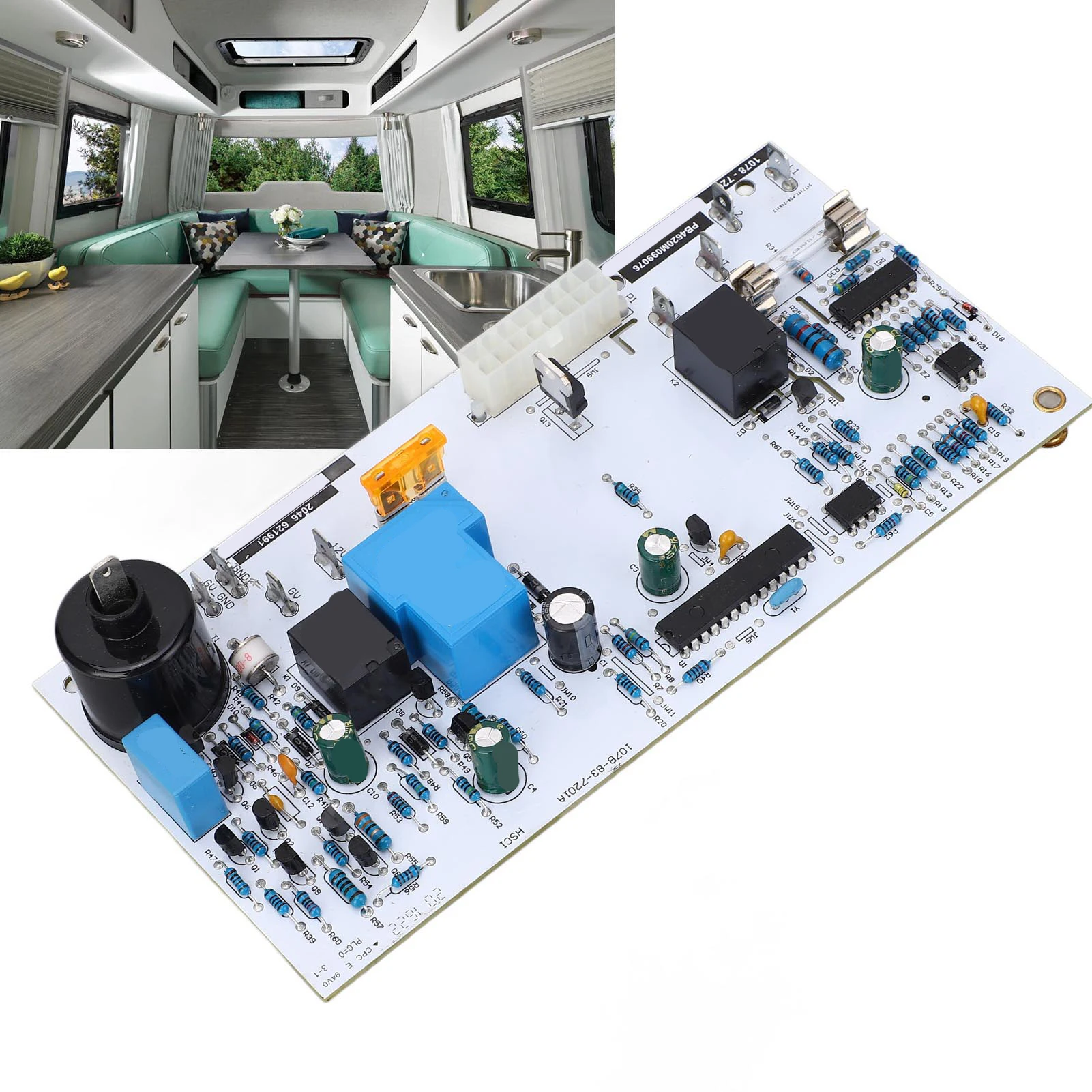 

621991 RV Refrigerator Power Circuit Board 621991 Replacement for Norcold N61X N81X N610 N611 N810 N811 12V 621991001