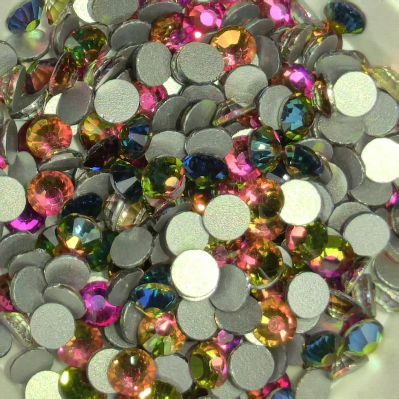 

High-Quality SS6-SS30 Flatback Non Hotfix Rhinestone Crystal Glass Stones Nail Art DIY Decorative Accessories