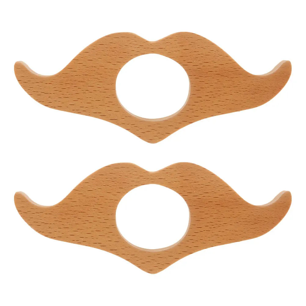 

2Pcs Wooden Thumb Book Holder Natural Solid Wood Page Support for Reading Bed Desk Portable Lightweight Creative Book