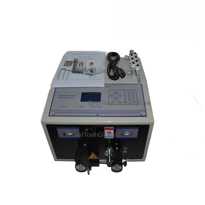SW-508C-II Automatic Computer Peeling Machine Wire Stripping Machine Electric Cable Stripping Wire Stripper Pi-pe Cutter Machine