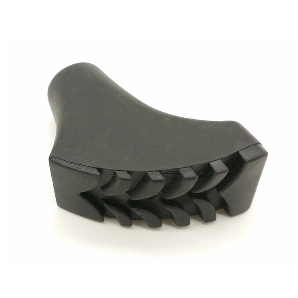 

4 pcs Replacement Thickened Rubber Tipsheavy Duty Trekking Pole Tips Walking Stick Protectors Shock Absorbing Grip For Rigid