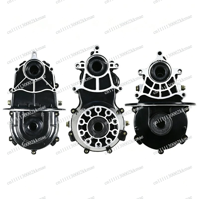 Electric Tricycle Rear Axle Gearbox, Differential & Motor Reduction Gearbox Assembly 16T/18T, Split/Integrated Type